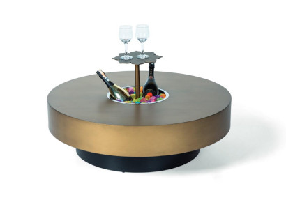Couchtisch Design modern gold farbe Möbel Elegantes Wohnzimmer